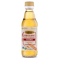 NAKANO Organic Seasoned Rice Vinegar - 12 Oz - Image 1