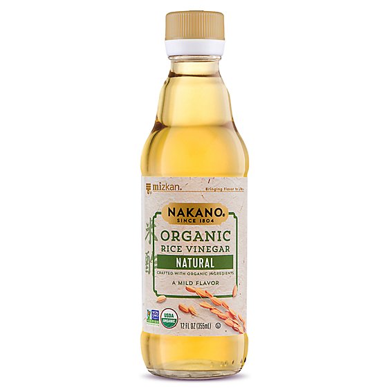 NAKANO Natural Organic Rice Vinegar - 12 Oz