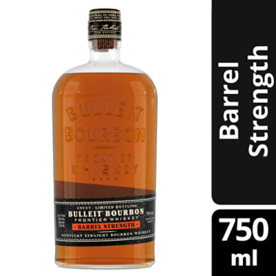 Bulleit Bourbon Barrel Strength Kentucky Straight Bourbon Whiskey - 750 Ml - Image 1