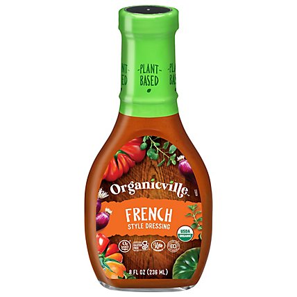 Organicville Organic Dressing French - 8 Oz - Image 3