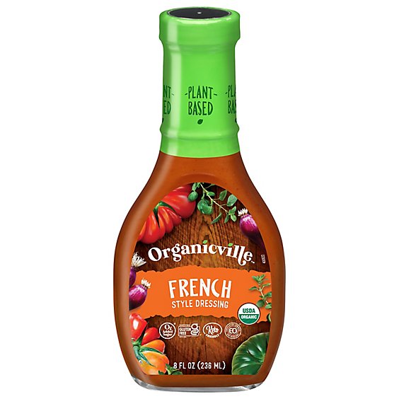 Organicville Organic Dressing French - 8 Oz