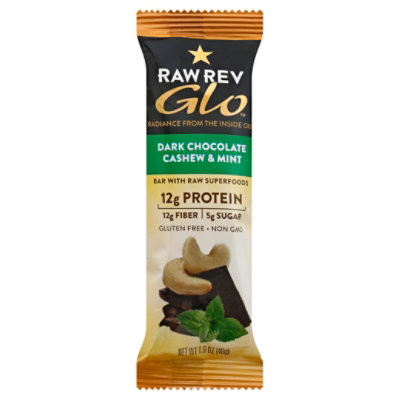 Raw Revolution Bar Prtn Glo Drk Cshw Mnt - 1.6 Oz