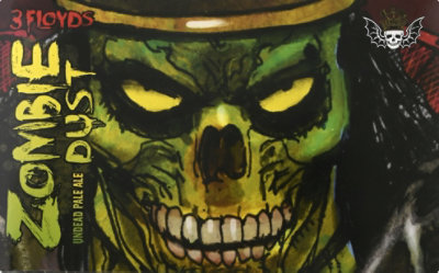 3 Floyds Zombie Dust Undead Pale Ale Cans - 6-12 Fl. Oz. - Image 2