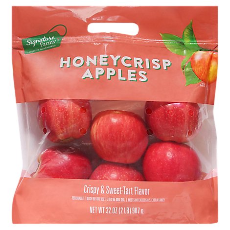 Honeycrisp Apples Prepacked Bag - 2 Lb