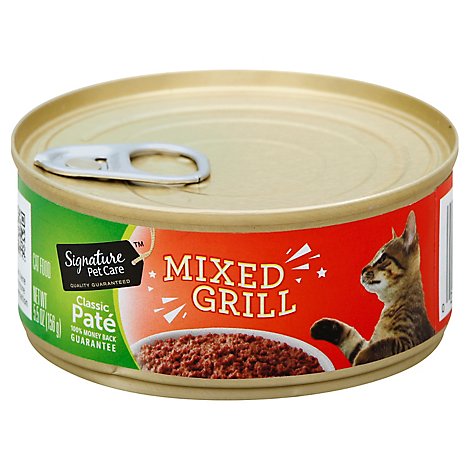 Signature Pet Care Cat Food Mixed Grill - 5.5 Oz
