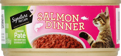 Signature Pet Care Cat Food Dinner Salmon - 5.5 Oz - Image 2