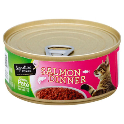 Signature Pet Care Cat Food Dinner Salmon - 5.5 Oz - Image 1