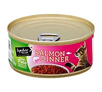Signature Pet Care Cat Food Dinner Salmon - 5.5 Oz