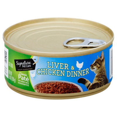 Signature Pet Care Cat Food Dinner Liver And Chicken - 5.5 Oz - Image 1