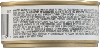 Signature Pet Care Cat Food Beef In Gravy - 5.5 Oz - Image 4