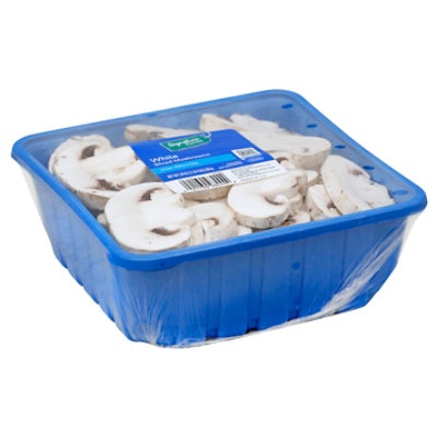 Signature Select/Farms Sliced White Mushrooms - 20 Oz - Image 1