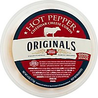 Dietz & Watson Originals Hot Pepper Cheddar Cheese Curds - 4 Oz - Image 1