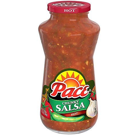 Pace Salsa Chunky Hot Jar - 24 Oz