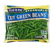 Flav R Pac Steamable Vegetables Beans Green Cut - 10 Oz