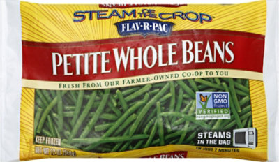 Flav-R-Pac Steam Of The Crop Vegetables Beans Whole Petite - 12 Oz - Image 2