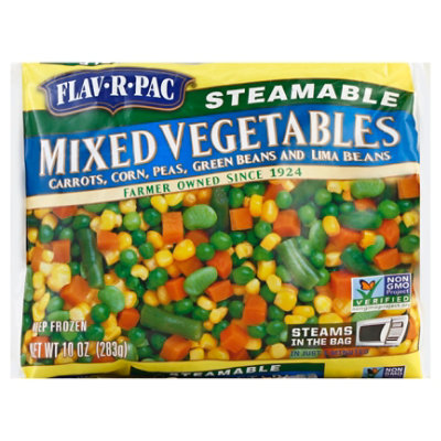 Flav R Pac Vegetables Mixed - 10 Oz