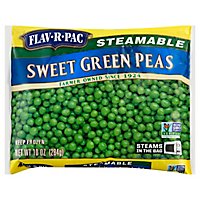 Flav R Pac Steamable Vegetables Peas Green Sweet - 10 Oz - Image 1