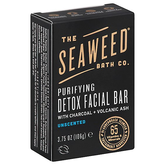 Sea Weed Bath Company Detox Bar Facial Purifying - 3.75 Oz