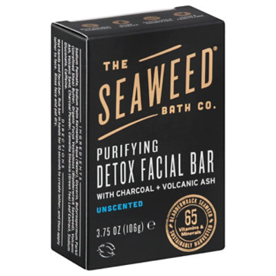 Sea Weed Bath Company Detox Bar Facial Purifying - 3.75 Oz