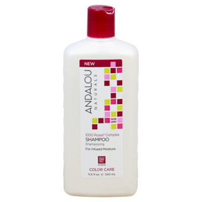 Andalou Naturals Shampoo 1000 Roses Clr Cr - 11.5 Oz - Image 3