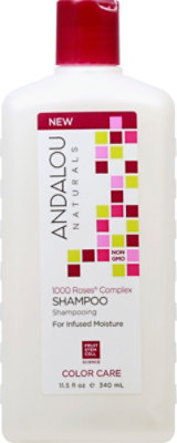 Andalou Naturals Shampoo 1000 Roses Clr Cr - 11.5 Oz - Image 2