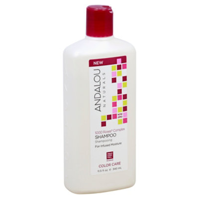 Andalou Naturals Shampoo 1000 Roses Clr Cr - 11.5 Oz - Image 1