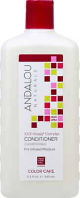 Andalou Naturals Cndtnr 1000 Roses Clr Cr - 11.5 Oz - Image 2