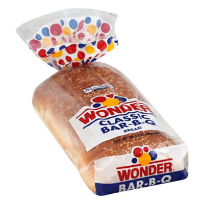 Wonder Bar B Q Bread Sliced White - 16 Oz - Albertsons