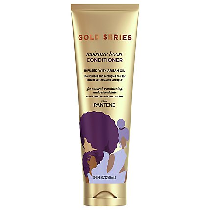 Pantene Gold Series Sulfate-Free Moisture Boost Infused Conditioner - 8.4 Fl. Oz. - Image 3