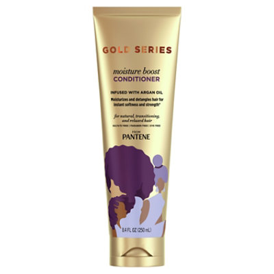 Pantene Gold Series Sulfate-Free Moisture Boost Infused Conditioner - 8.4 Fl. Oz. - Image 8