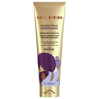 Pantene Gold Series Sulfate-Free Moisture Boost Infused Conditioner - 8.4 Fl. Oz.