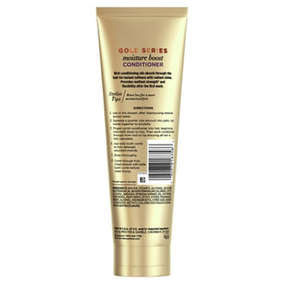 Pantene Gold Series Sulfate-Free Moisture Boost Infused Conditioner - 8.4 Fl. Oz. - Image 2