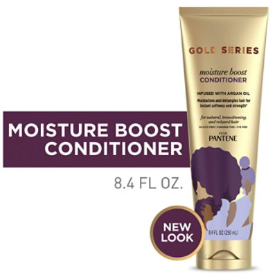 Pantene Gold Series Sulfate-Free Moisture Boost Infused Conditioner - 8.4 Fl. Oz. - Image 5