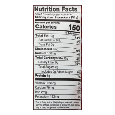 Doctor In The Kitchen Cracker Tmo Basil Flackers - 5 Oz - Image 4