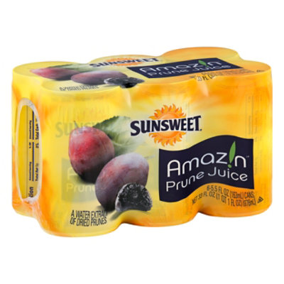 Sunsweet Juice Drink Prune Cans (7.5 oz x 4 ct)