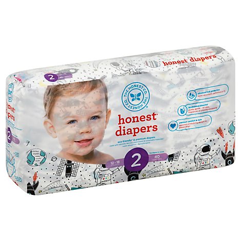 The Hones Diapers Space Trvl Size 2 - 40 Piece
