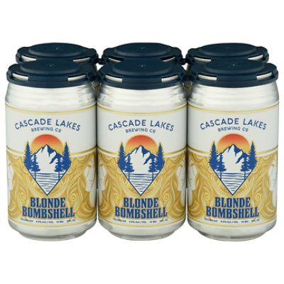 Cascade Lakes Brewing Company Blonde Bombshell In Cans - 6-12 Fl. Oz. - Image 3