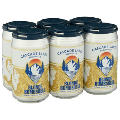 Cascade Lakes Brewing Company Blonde Bombshell In Cans - 6-12 Fl. Oz.