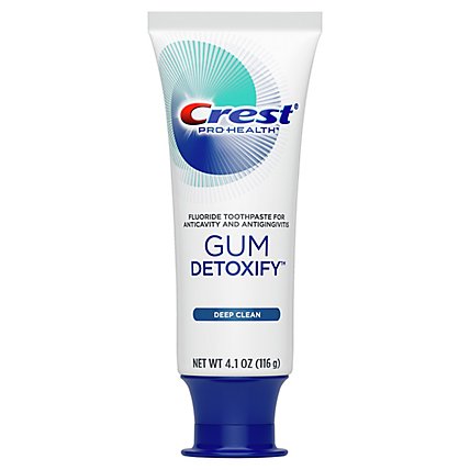 Crest Pro Health Gum Detoxify Deep Clean Anticavity Fluoride Toothpaste - 4.1 Oz - Image 2
