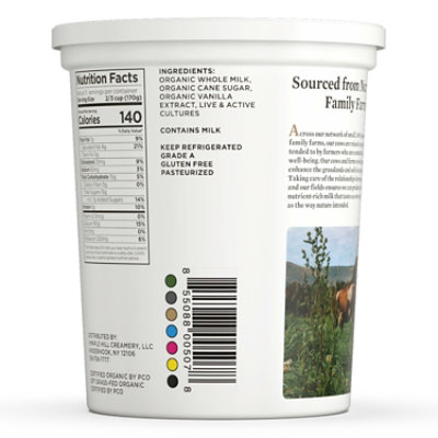 Maple Hill Creamery Yogurt Vnla 100%grsfd - 32 Oz - Image 2