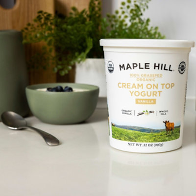 Maple Hill Creamery Yogurt Vnla 100%grsfd - 32 Oz - Image 3