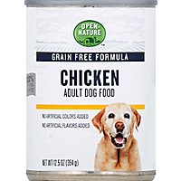 Open Nature Dog Food Adult Grain Free Chicken Can - 12.5 Oz - Image 2