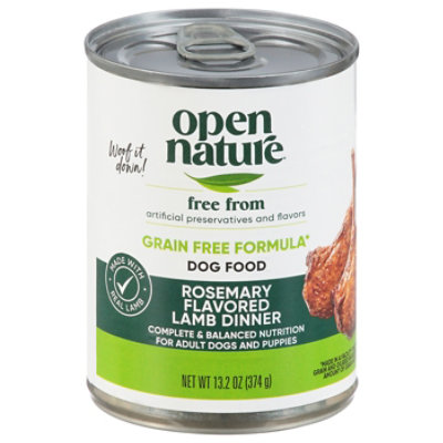 Open Nature Dog Food Adult Lamb Dinner Can - 13.2 Oz - Image 2