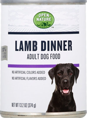 Open Nature Dog Food Adult Lamb Dinner Can - 13.2 Oz - Image 2