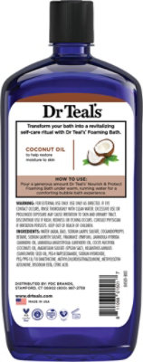 Dr Teals Coconut Oil Foam Bath - 34 Fl. Oz. - Image 5