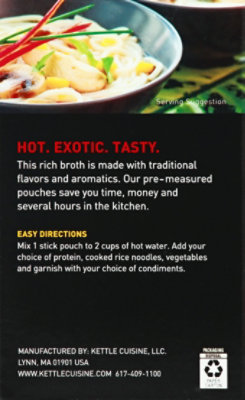 Savory Choice Broth Liquid Concentrate Authentic Pho Veggie Flavor Pouches - 2.12 Oz - Image 6