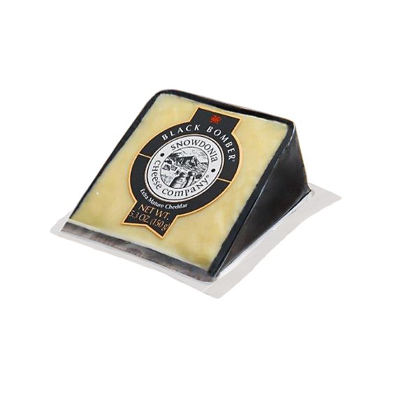Snowdonia Little Black Bomber Extra Mature Cheddar Cheese Wedge - 5.3 Oz