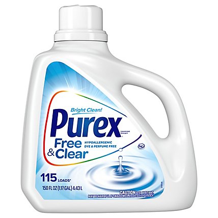 Purex Free Clear Liquid Laundry Detergent - 150 Fl. Oz. - Image 2