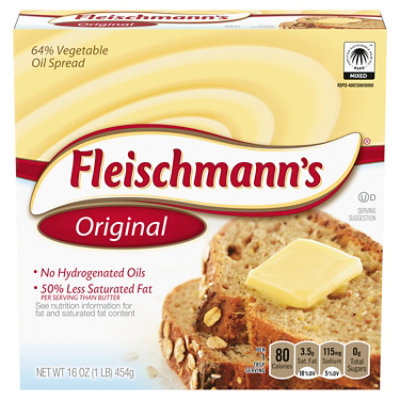 Fleischmann's Original Vegetable Oil Spread Sticks - 4-16 Oz - Image 1