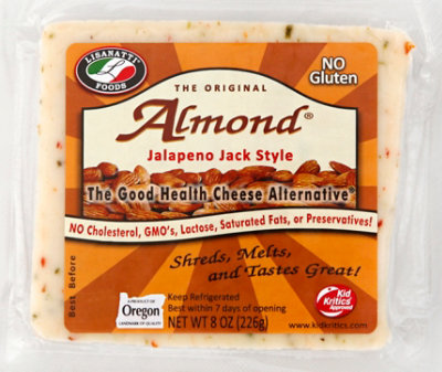 Lisanatti Cheese Jalo Jack Almnd - 8 Oz - Image 2